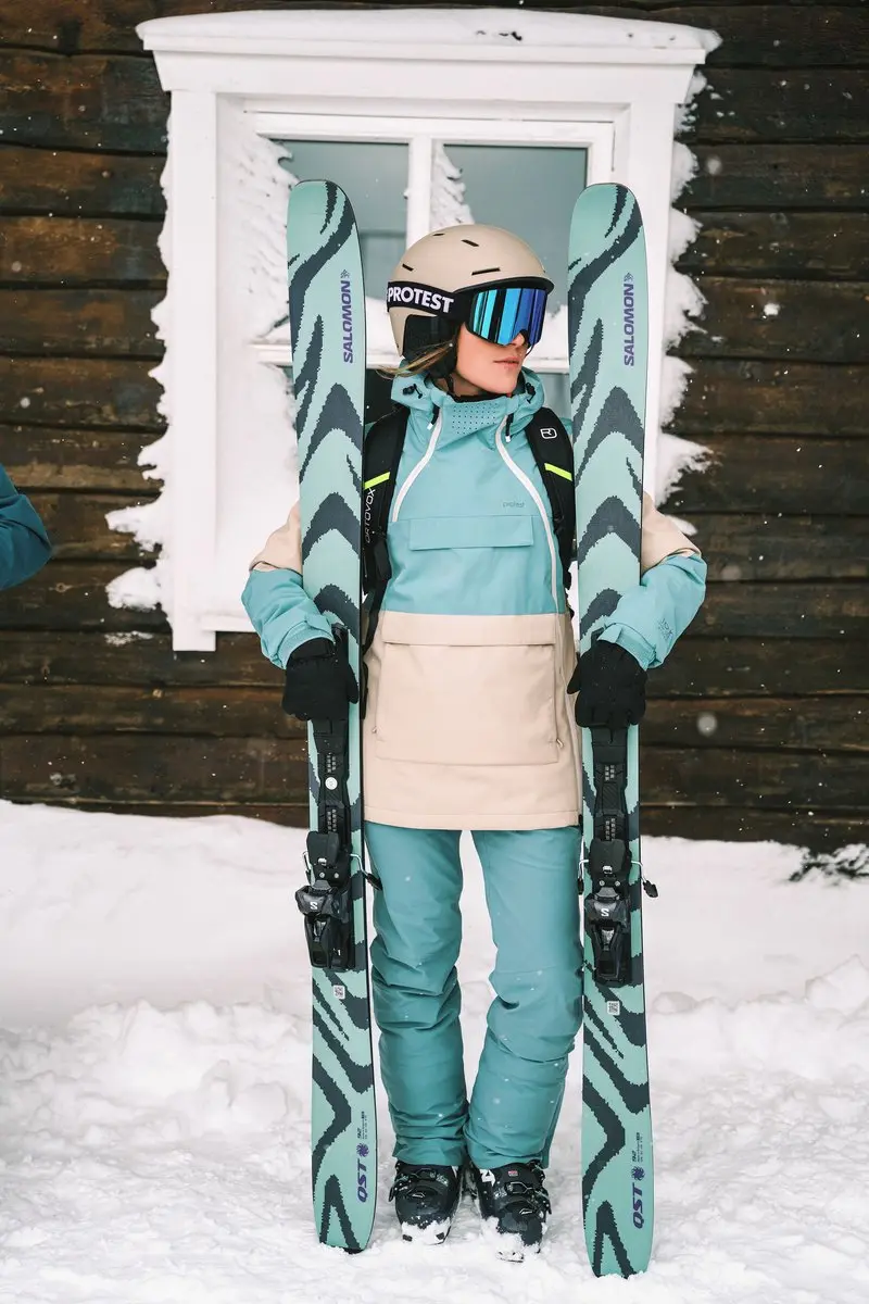 Protest PRTCARMACKOS Skibroek Dames - Glacial Blue - XL