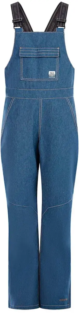 Protest PRTAdan Skibroek Dames Salopette - Waterkolom 10K - Dark Sky Denim - afbeelding 6 van 6
