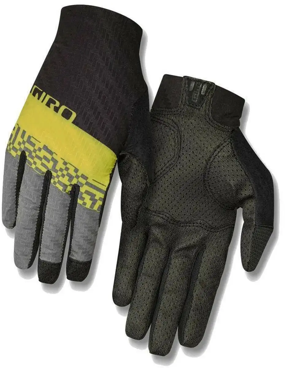 Giro Rivet CS Lange Handschoenen - Zwart/Olijf