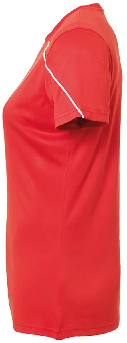 Uhlsport Stream 22 Dames Shirt Korte Mouw - XL - Rood/Wit