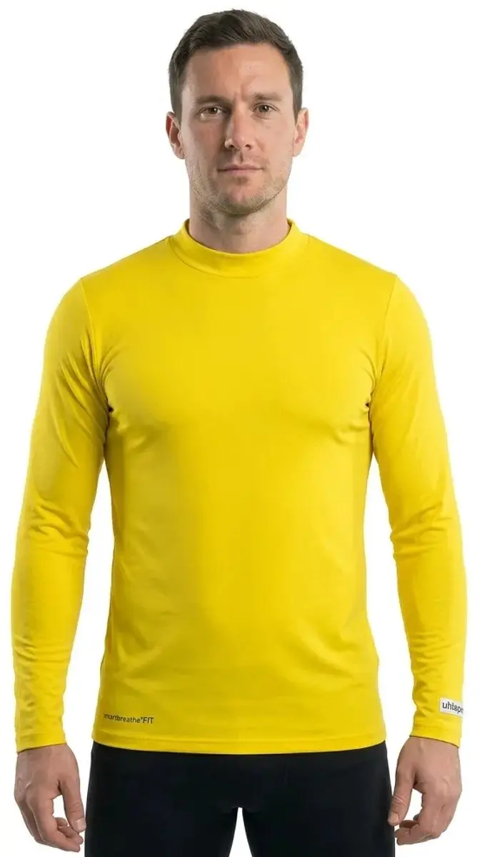 Uhlsport Baselayer Limoen Geel - Maat 128