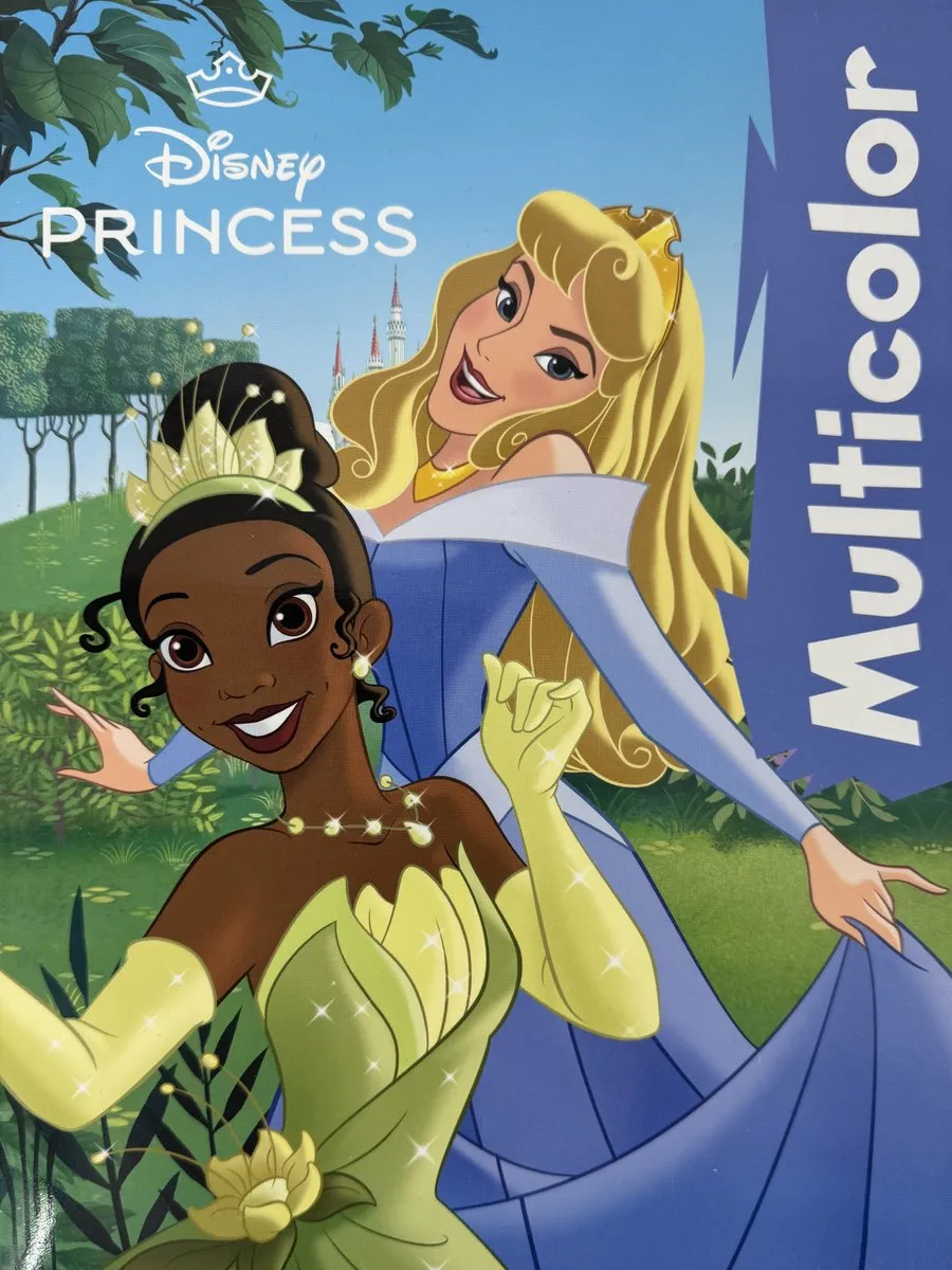 Disney Princess Kleurboek Tiana & Doornroosje