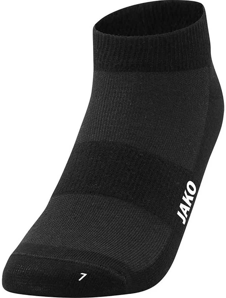 JAKO 3-Pack Footies - Maat 15 - Zwart