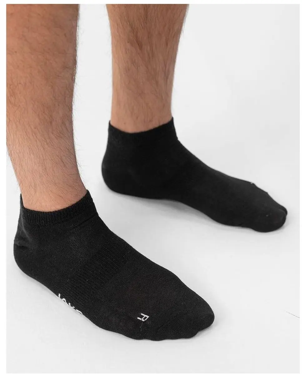 JAKO 3-Pack Footies - Maat 15 - Zwart