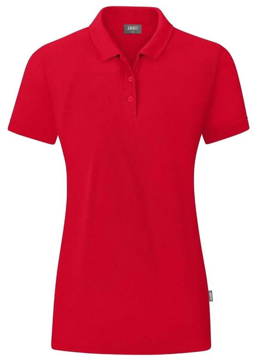 Jako Organic Polo Dames 48 - Rood