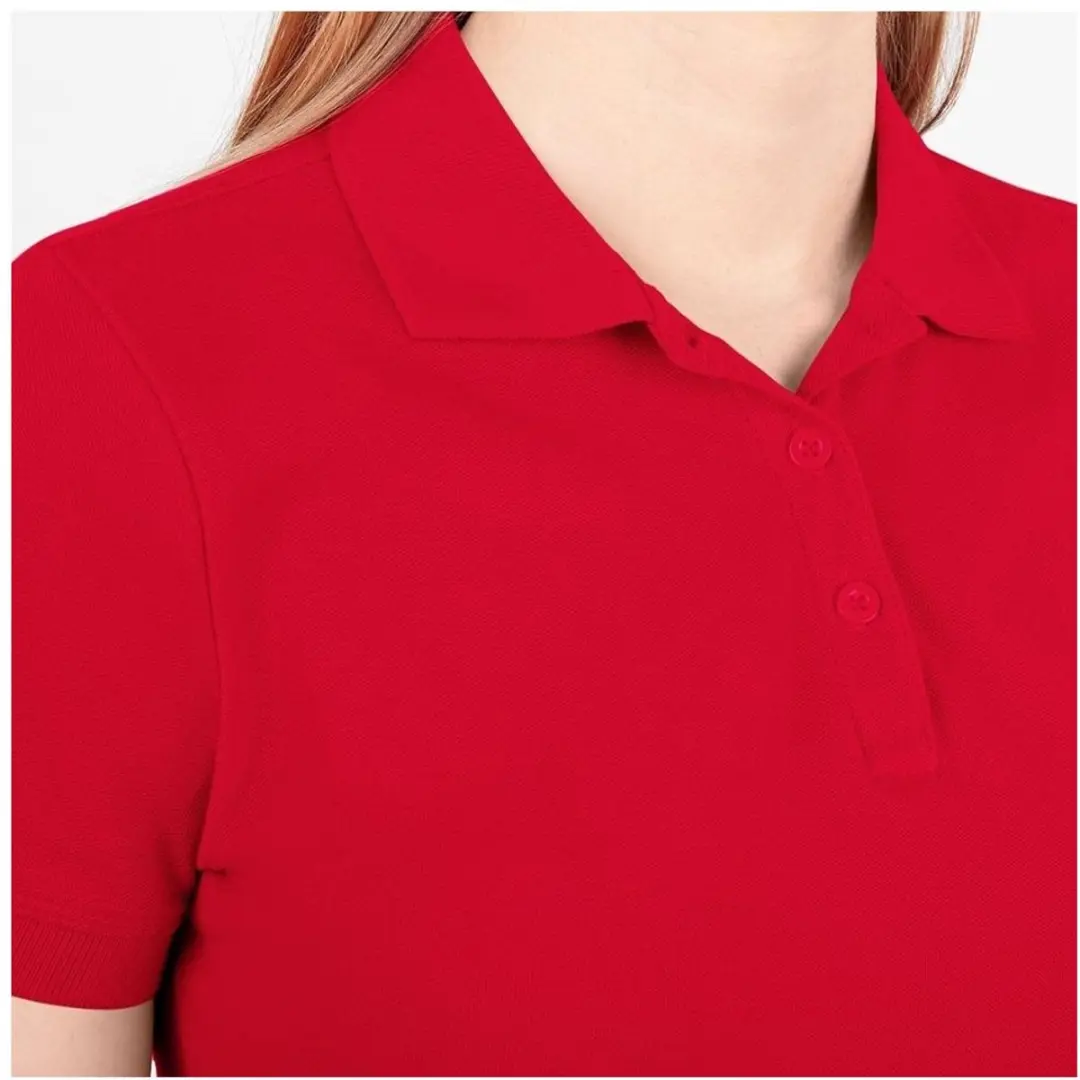 Jako Organic Polo Dames 48 - Rood
