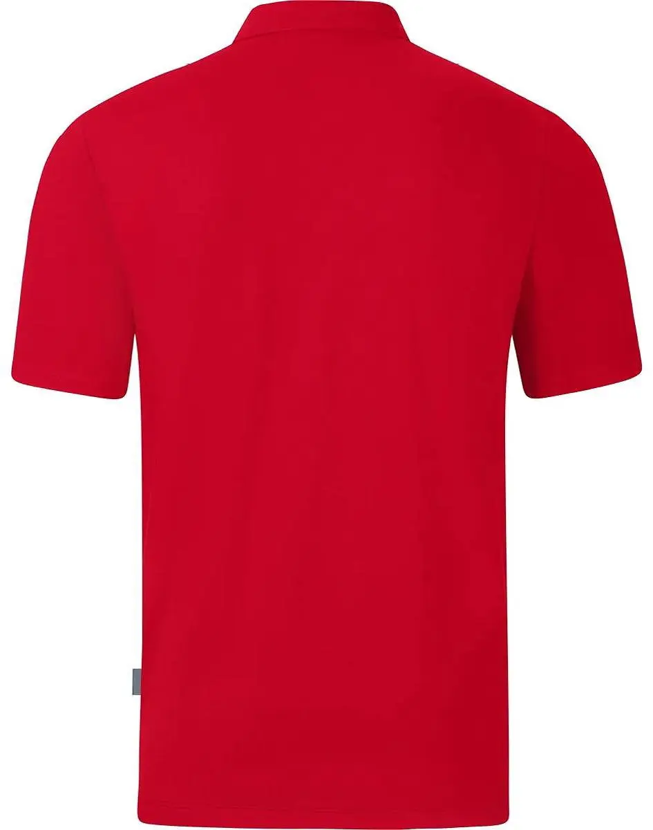 JAKO Organic Polo Stretch Dames - Rood Maat 46