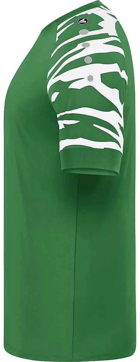 JAKO Wild Shirt Heren Korte Mouw - Sportgroen XL