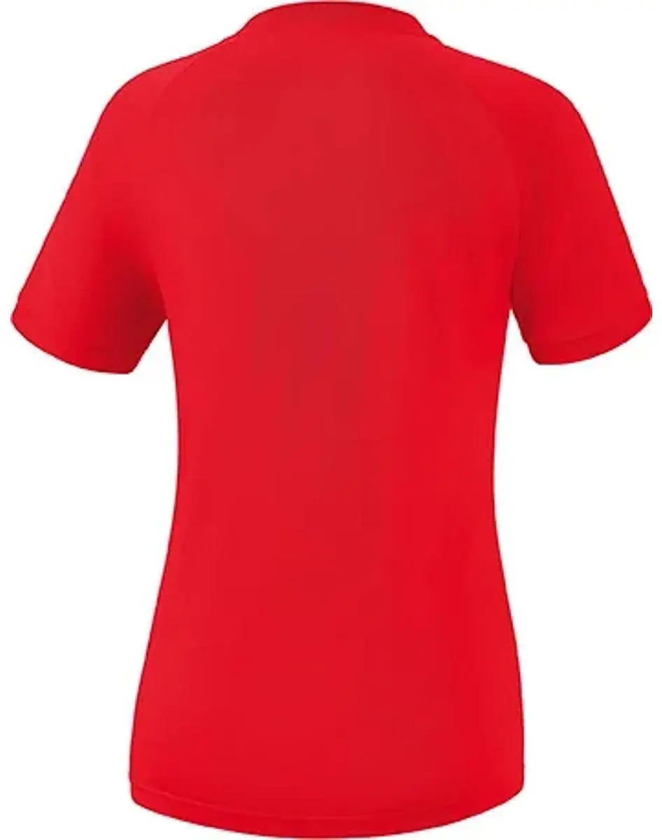 Erima Madrid Shirt Dames - Korte mouw - Rood - Maat 40