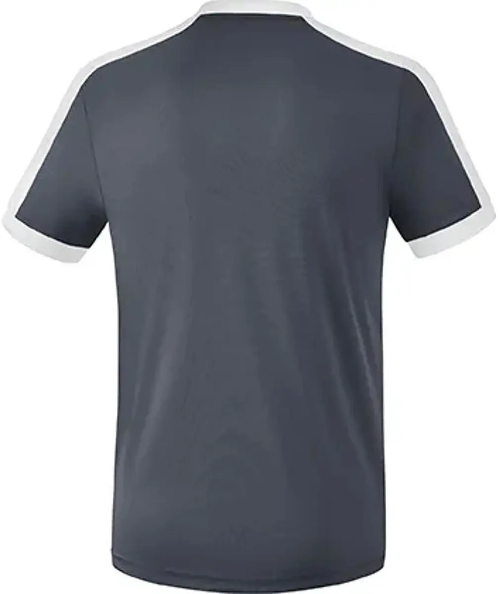 Erima Retro Star Shirt Korte Mouw - 128 - Wit/Slate Grey
