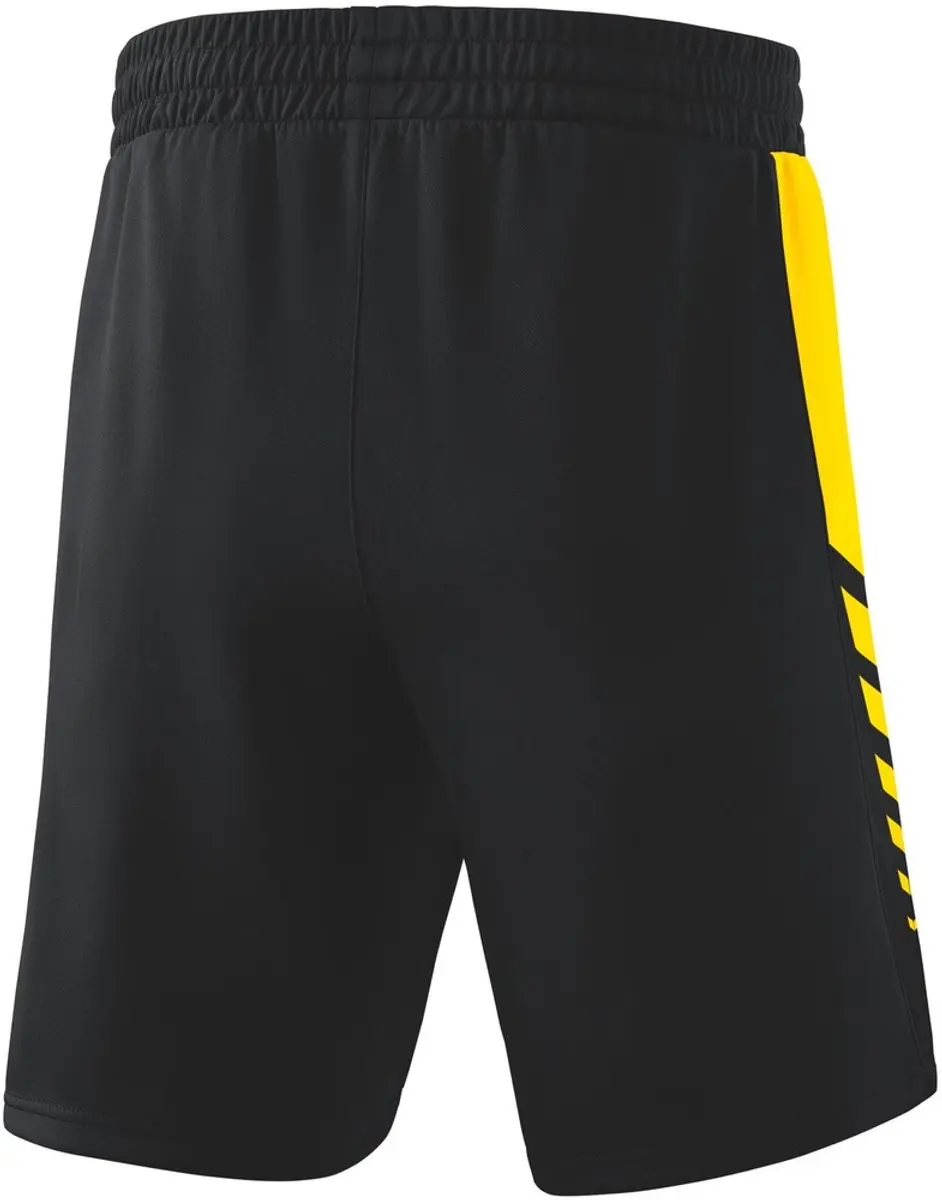 Erima Six Wings Worker Short 164 - Geel/Zwart - afbeelding 6 van 6