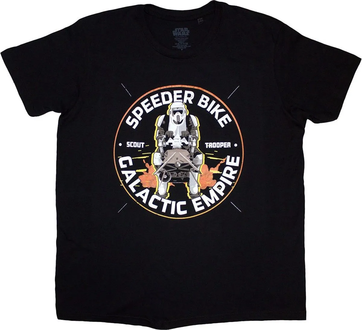 Star Wars Speeder Bike Heren T-shirt L
