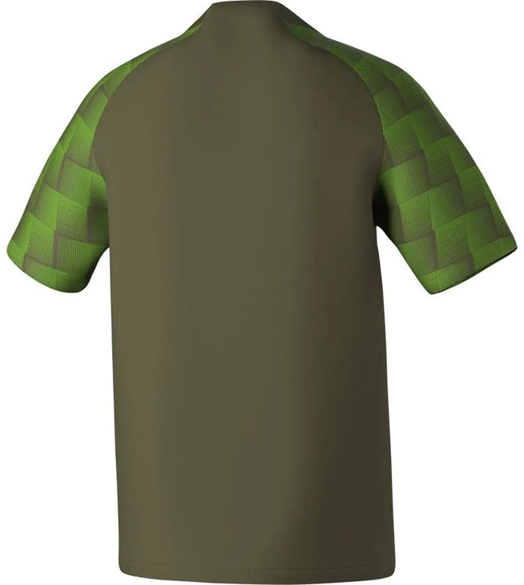 Erima Evo Star Shirt Korte Mouw Kinderen 128 - Khaki/Green Gecko