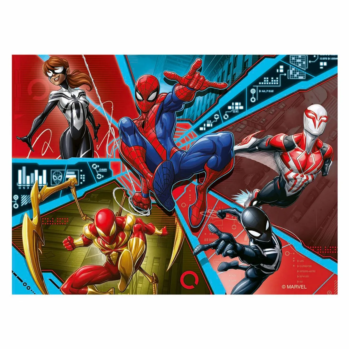 Ravensburger Marvel Spider-Man Legpuzzel 12-24 Stuks - MPN 12004201