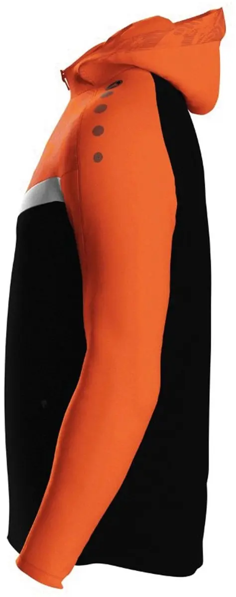Jako Iconic Trainingsjas Junior 164 - Oranje/Zwart/Wit