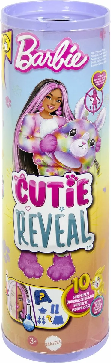 Barbie Cutie Reveal Color Dream Konijn HRK38