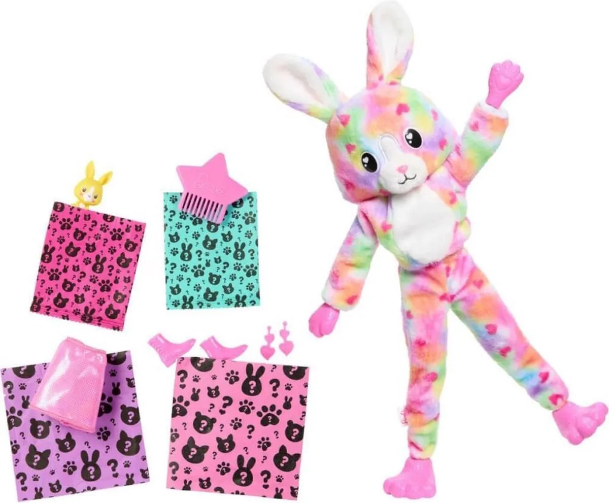 Barbie Cutie Reveal Color Dream Konijn HRK38