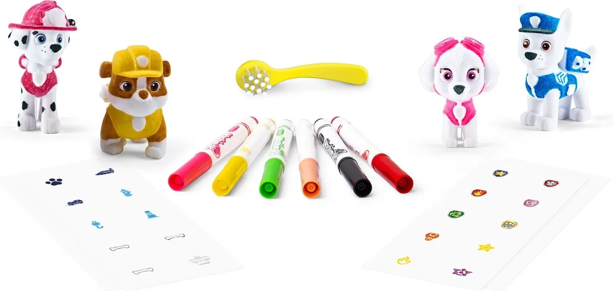 Crayola Washimals Paw Patrol Hobbypakket - 4 Puppy's