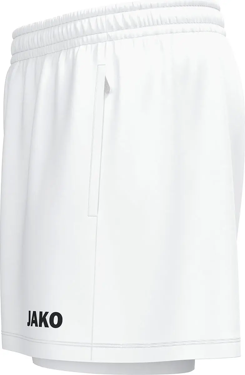 JAKO One 2-in-1 Short Heren - L - Wit