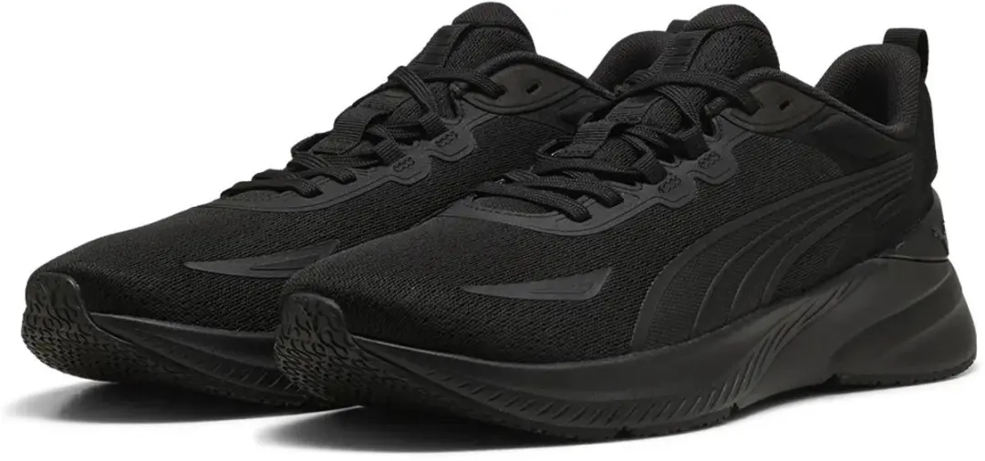 PUMA Agile Lite Tr Schoenen - 44.5 - Zwart/Wit/Zilver - afbeelding 6 van 6