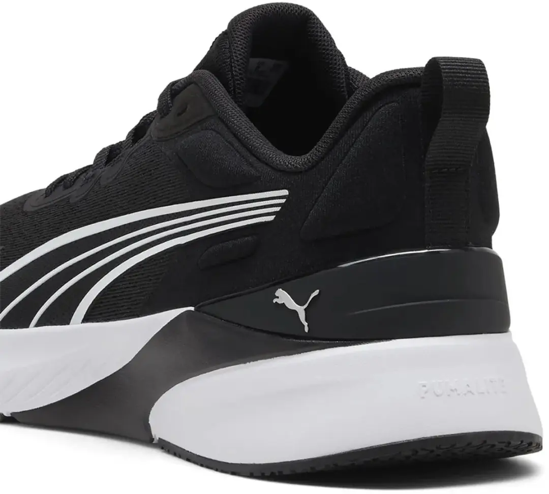 PUMA Agile Lite Tr Schoenen - 44.5 - Zwart/Wit/Zilver