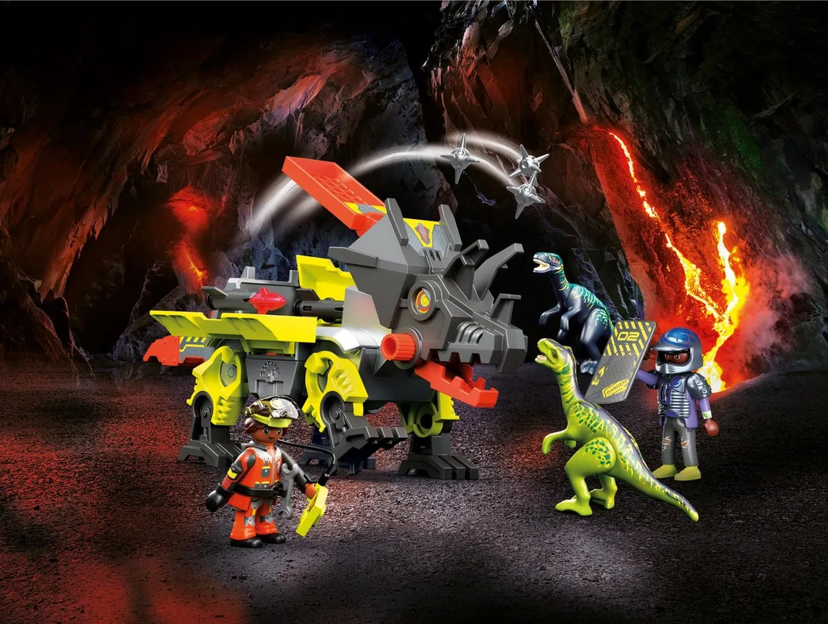 Playmobil Dino Rise Robo-Dino Vechtmachine 70928 - Multicolor