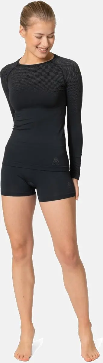 ODLO Performance Light Thermoshirt Dames XS - Zwart - afbeelding 6 van 6