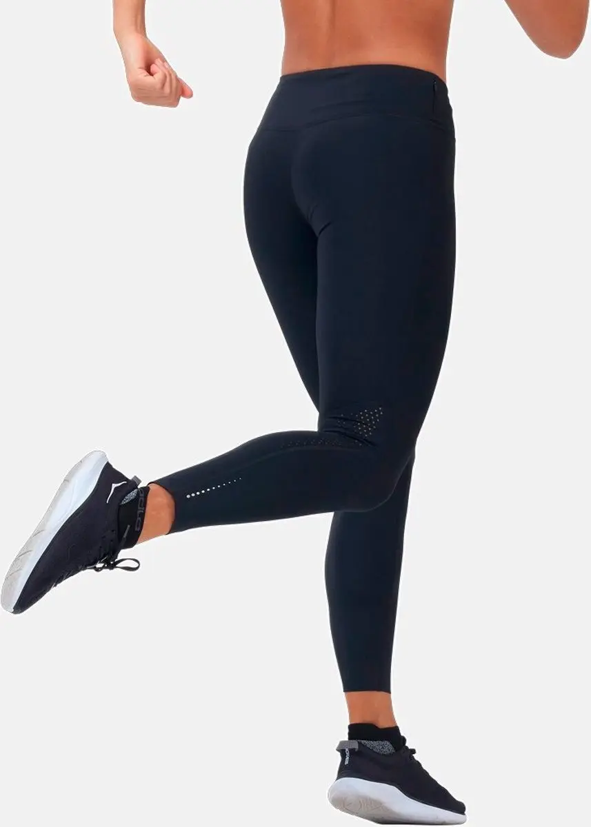 ODLO Zeroweight Tight Dames Sportbroek M - Zwart - afbeelding 6 van 6