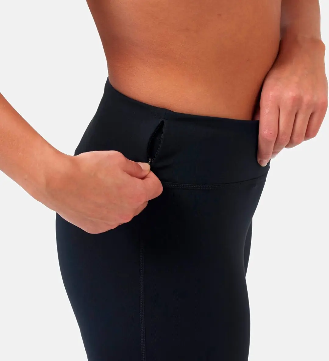 ODLO Zeroweight Tight Dames Sportbroek M - Zwart