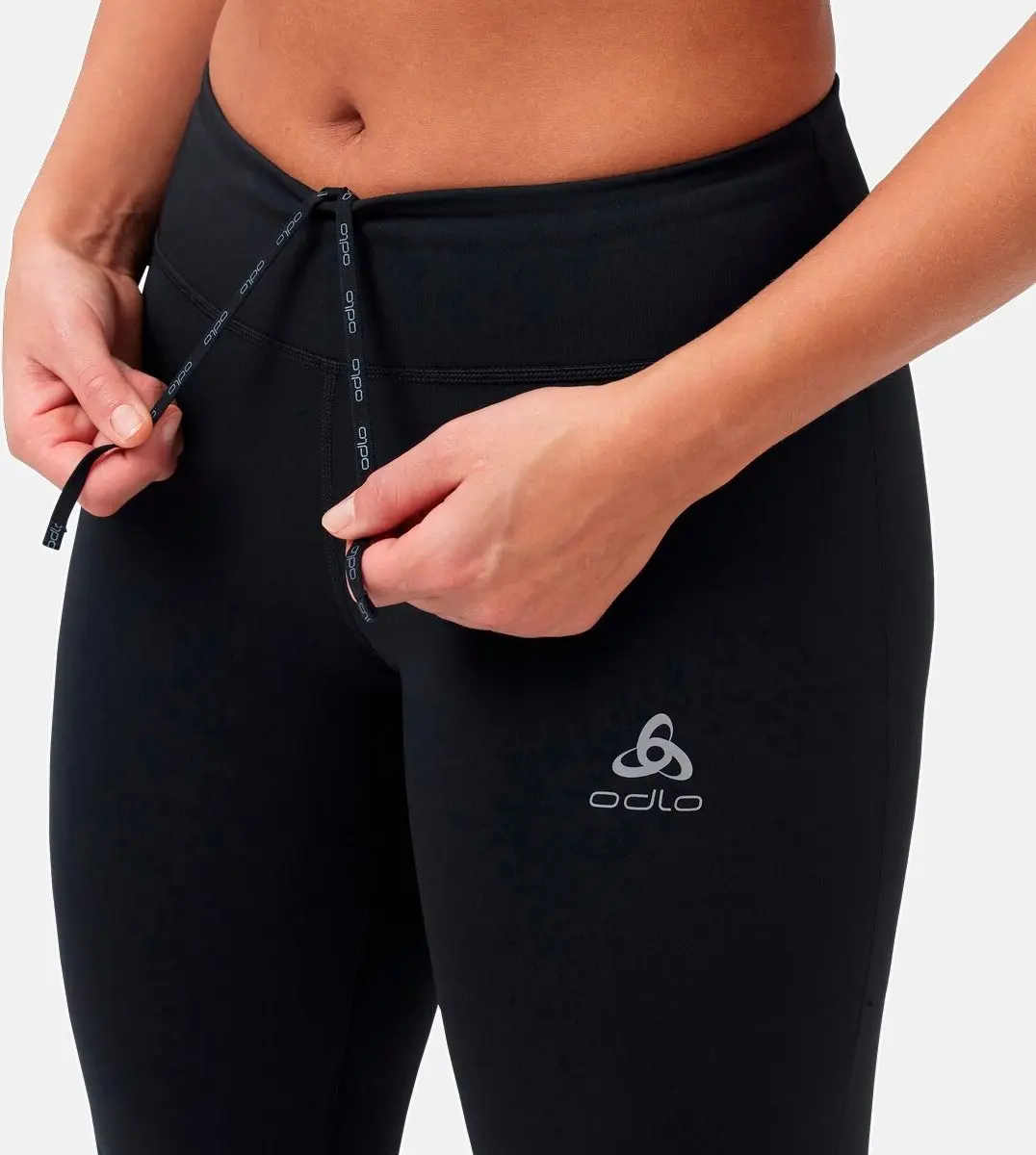 ODLO Zeroweight Tight Dames Sportbroek M - Zwart
