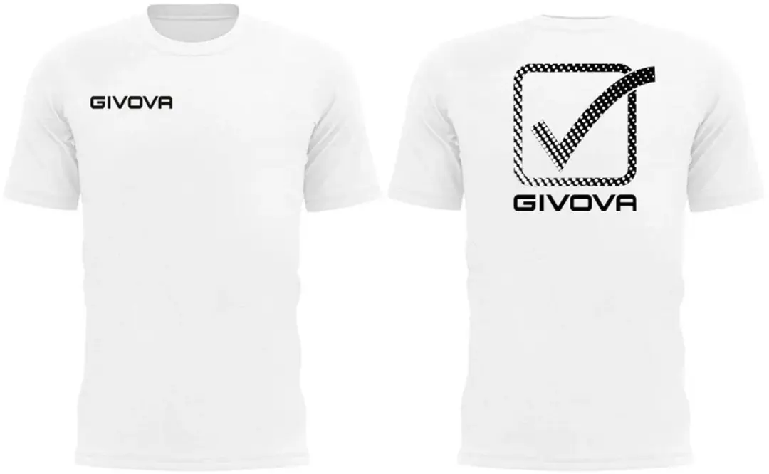 Givova Cubo T-shirt Wit - 2XL - afbeelding 3 van 3