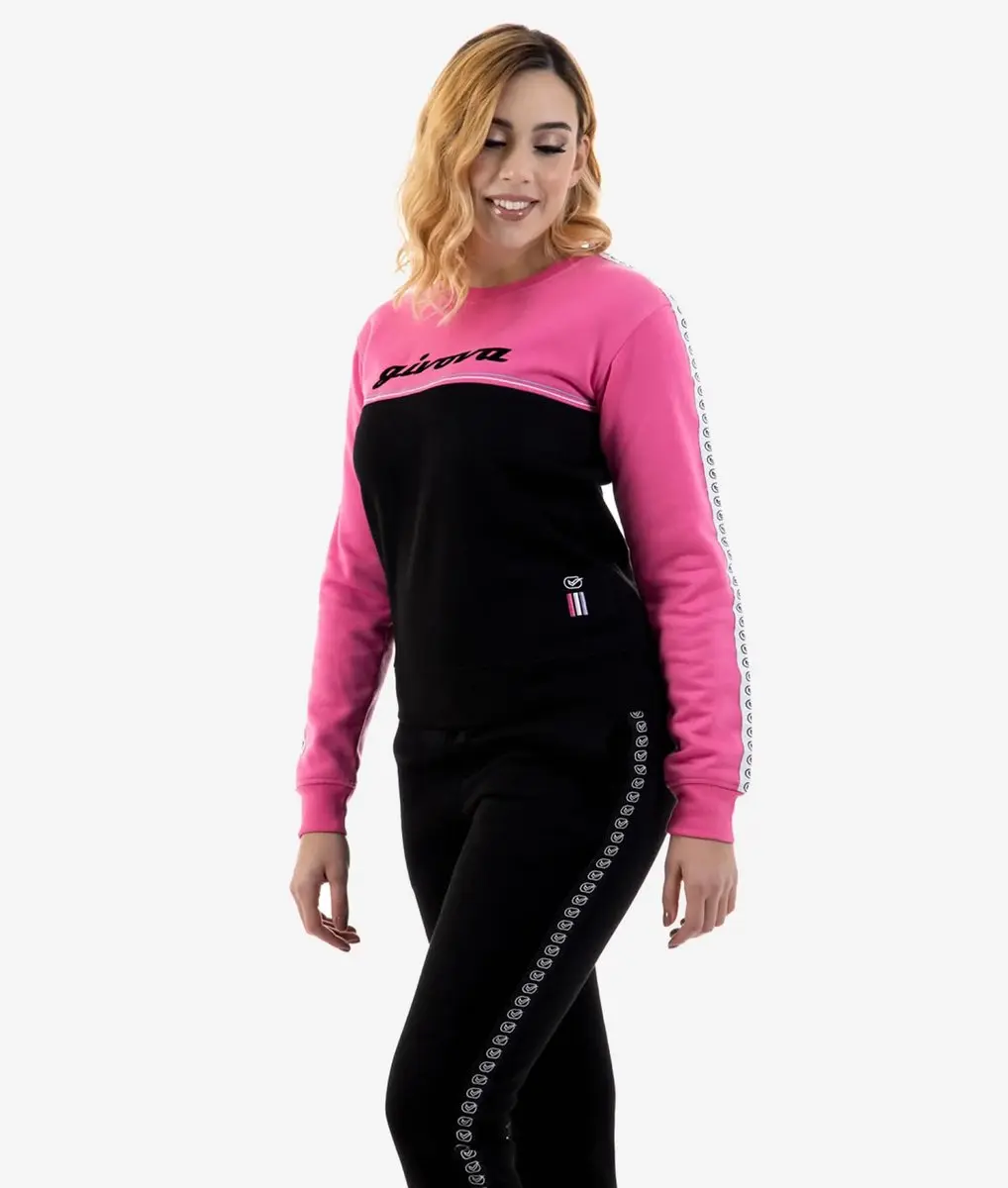 Givova Donna Zwart-fuxia Sportset - S - afbeelding 2 van 5