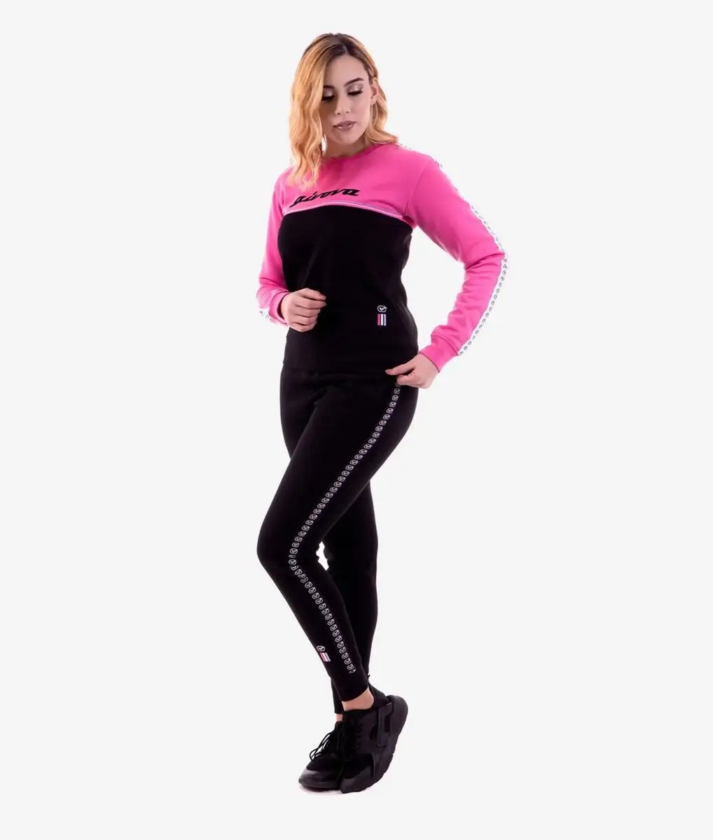 Givova Donna Zwart-fuxia Sportset - S - afbeelding 3 van 5