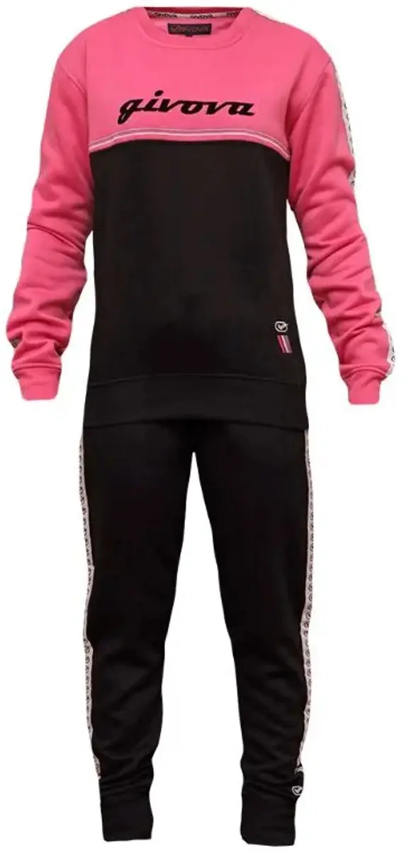 Givova Donna Zwart-fuxia Sportset - S - afbeelding 5 van 5