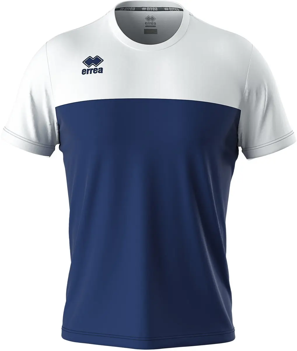 Errea Brandon Shirt Korte Mouw Jr - Blauw - 128 - afbeelding 2 van 2