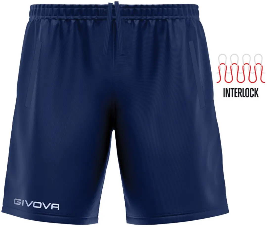 Sportshort Givova Pocket Zwart