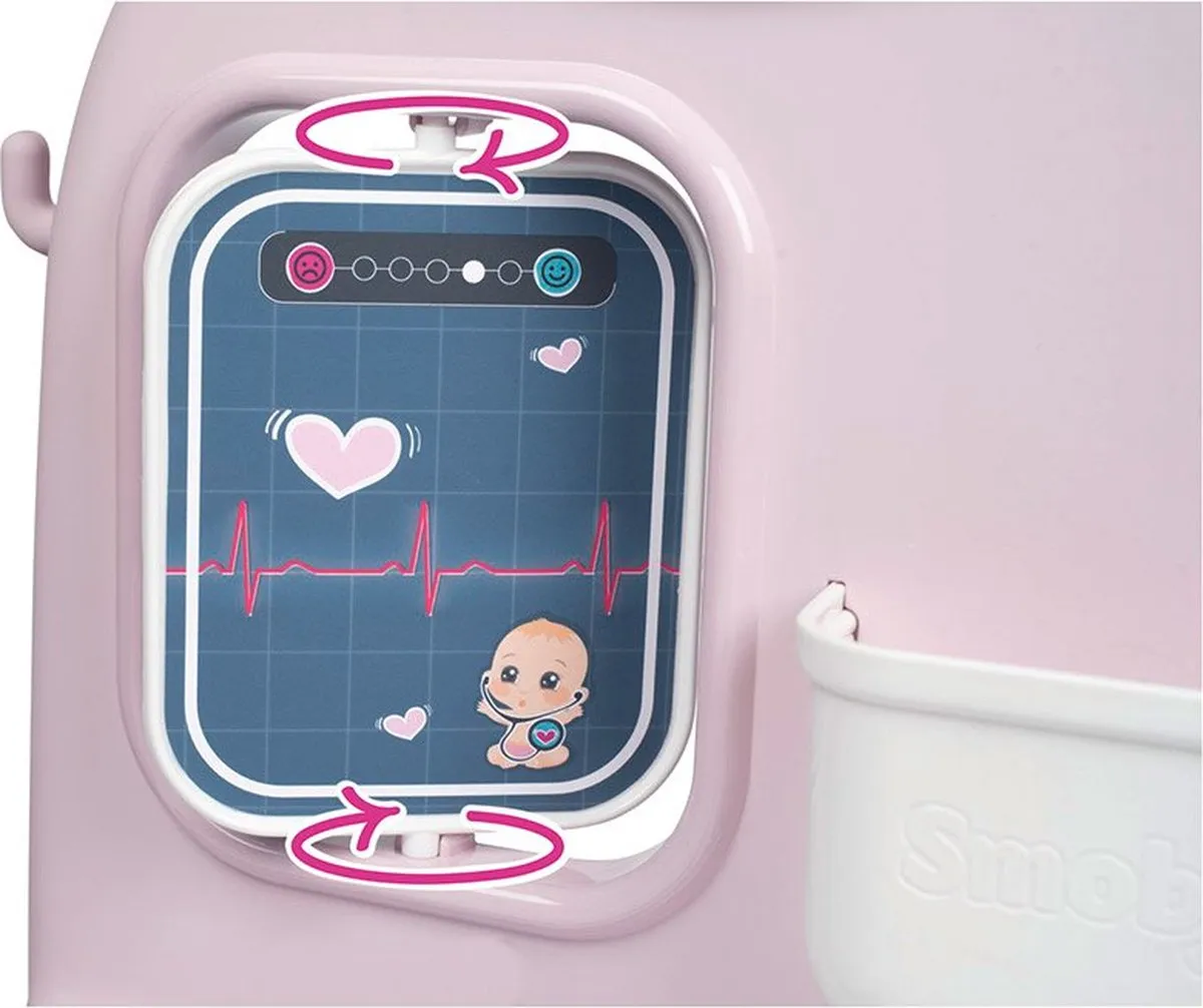 Smoby Baby Nurse Center 7600240300 - Bonte kleuren