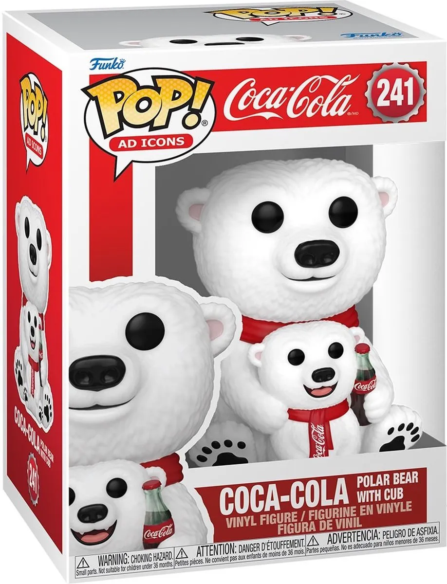 Funko Coca-Cola Polar Bear & Cub Pop! 81063 - Vinylfiguur