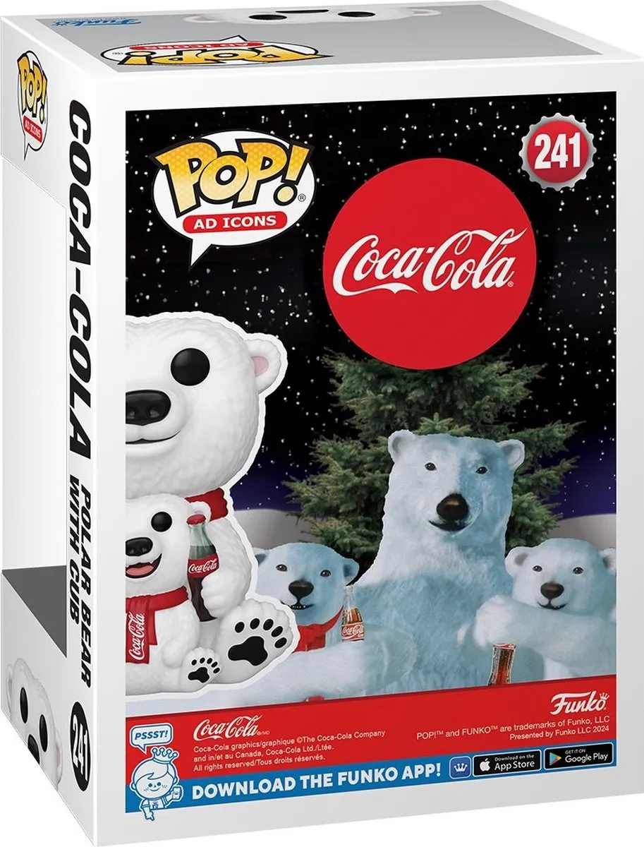 Funko Coca-Cola Polar Bear & Cub Pop! 81063 - Vinylfiguur