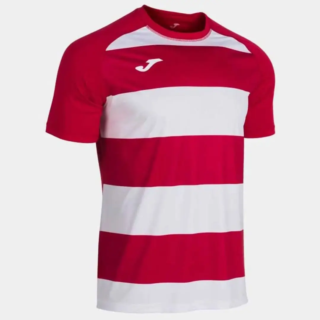 Joma Pro Rugby II T-shirt 3XL - Rood/Wit - afbeelding 3 van 4
