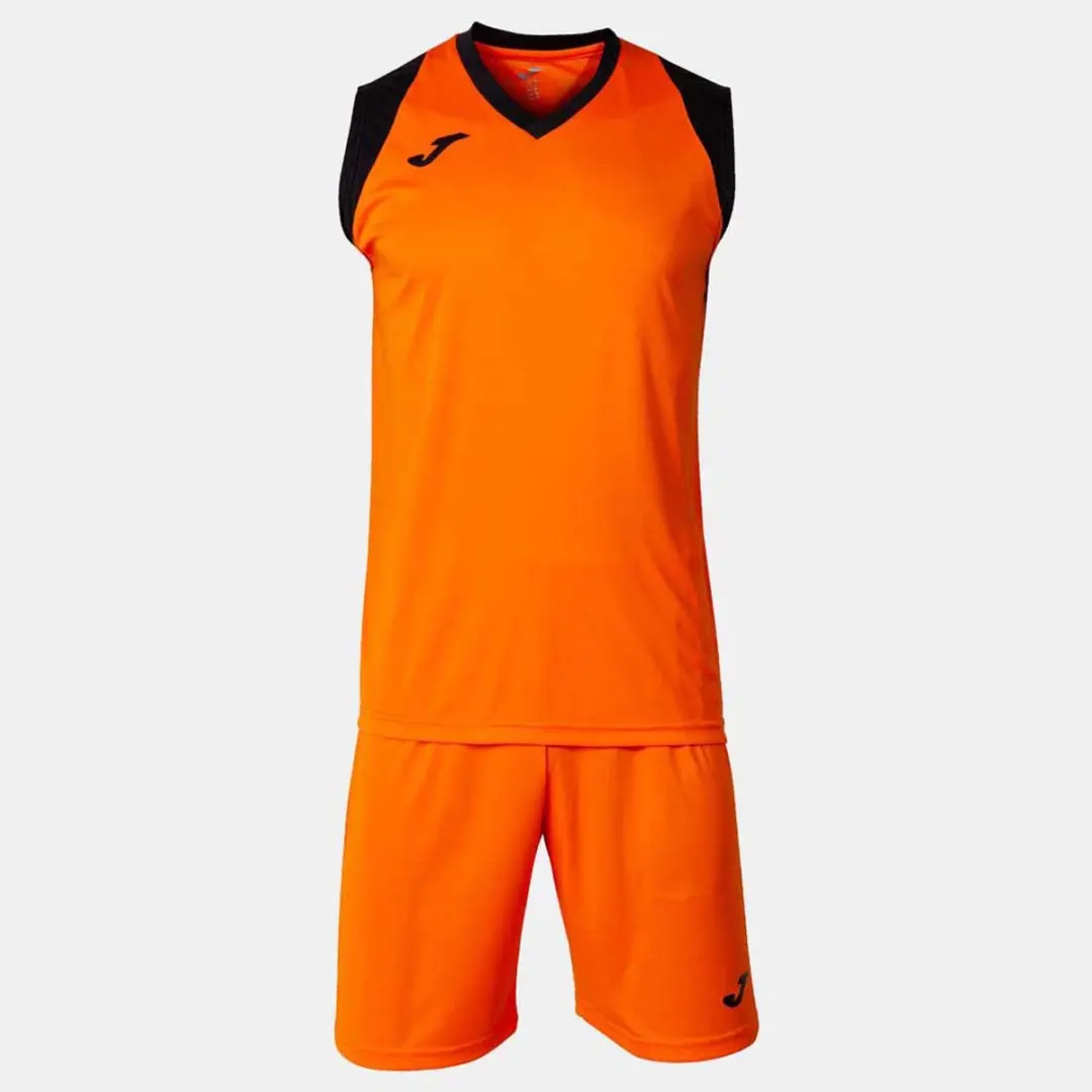 Joma Final II Set - Korte broek & shirt - Oranje XL - afbeelding 4 van 6