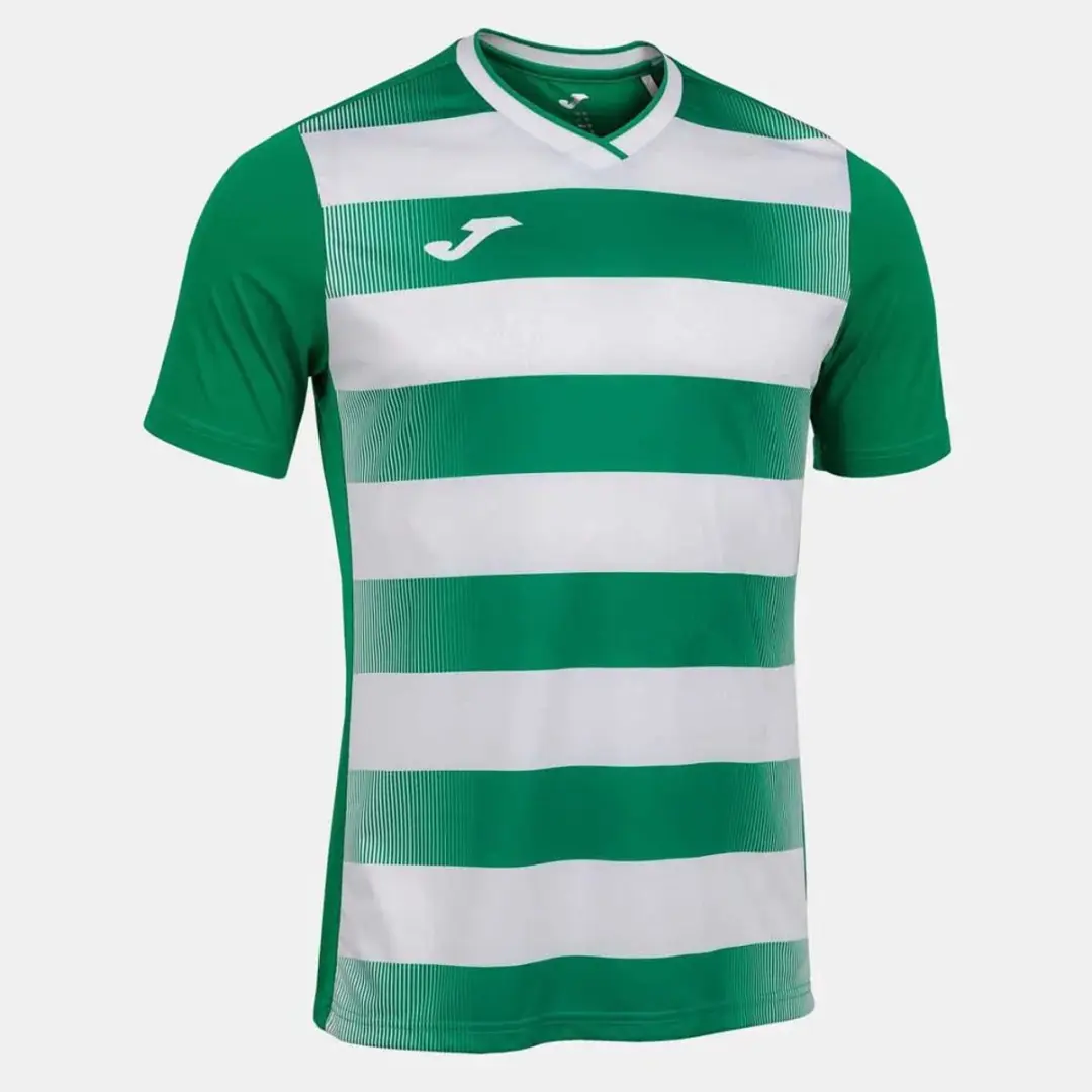 Joma Europa V T-shirt M - Groen/Wit