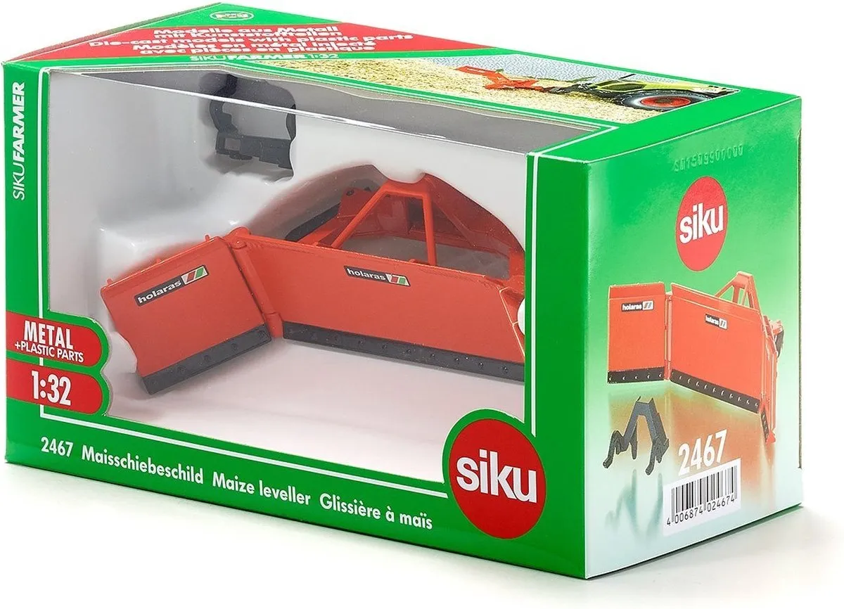 SIKU 2467 Maisschuif 1:32 - Metaal - Oranje