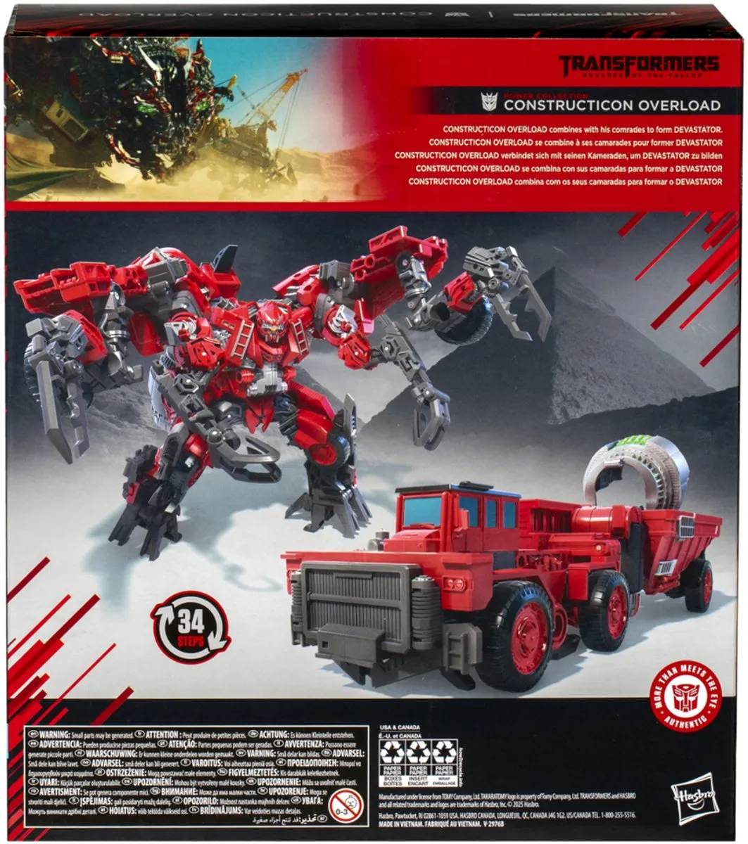 Hasbro Transformers Studio Series Action Figure Overload HASG1091 - Multi - afbeelding 6 van 6