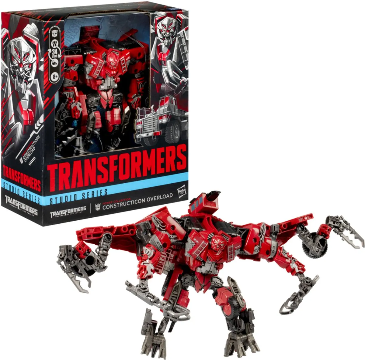 Hasbro Transformers Studio Series Action Figure Overload HASG1091 - Multi - afbeelding 5 van 6