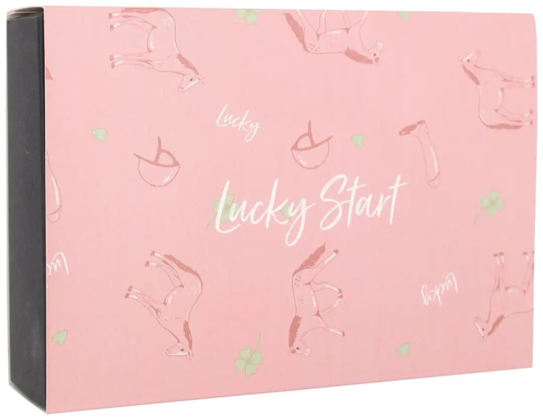 QHP Kniekousen Lucky Start Set - 27-30 - Roze - afbeelding 4 van 6
