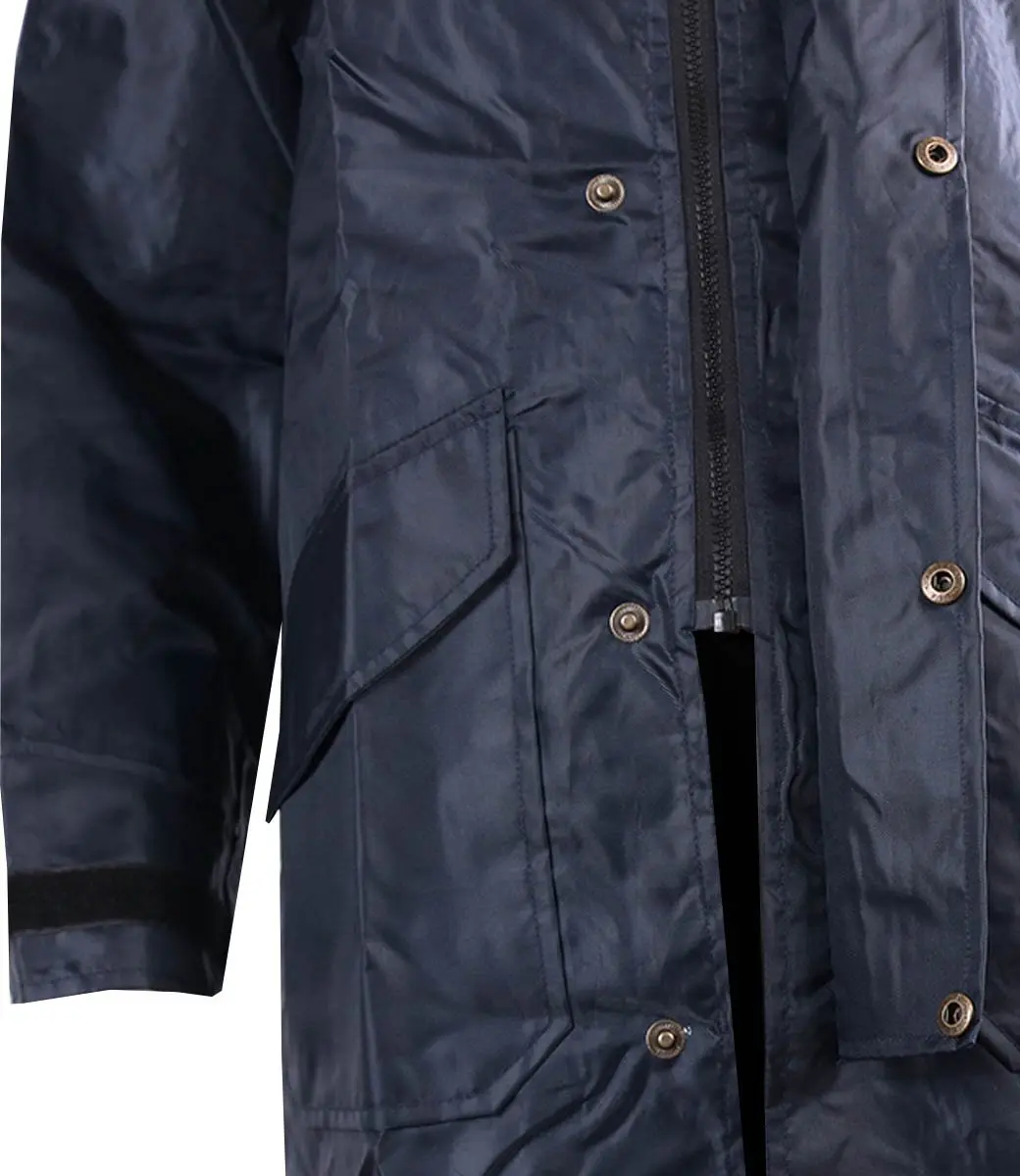 Epplejeck Ejdancing In The Rain Jas - XS Donkerblauw