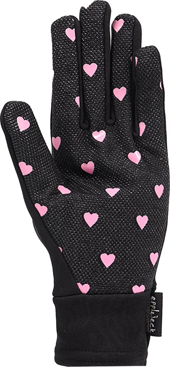 Epplejeck Ejfall In Love Kids Handschoenen - S - Zwart-roze