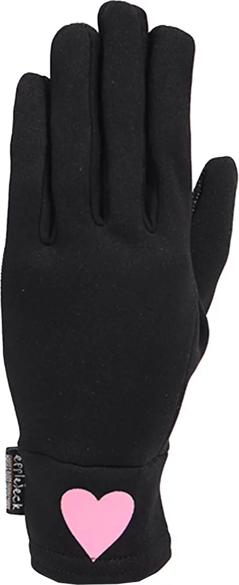 Epplejeck Ejfall In Love Kids Handschoenen - S - Zwart-roze