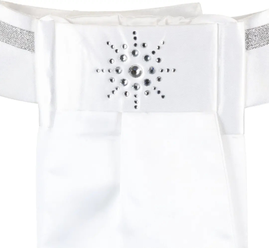 QUUR Plastron Qdiva - One Size - Wit-Zilver